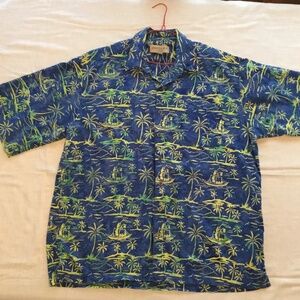 Men’s tropical shirt by Tohari West 2XLT